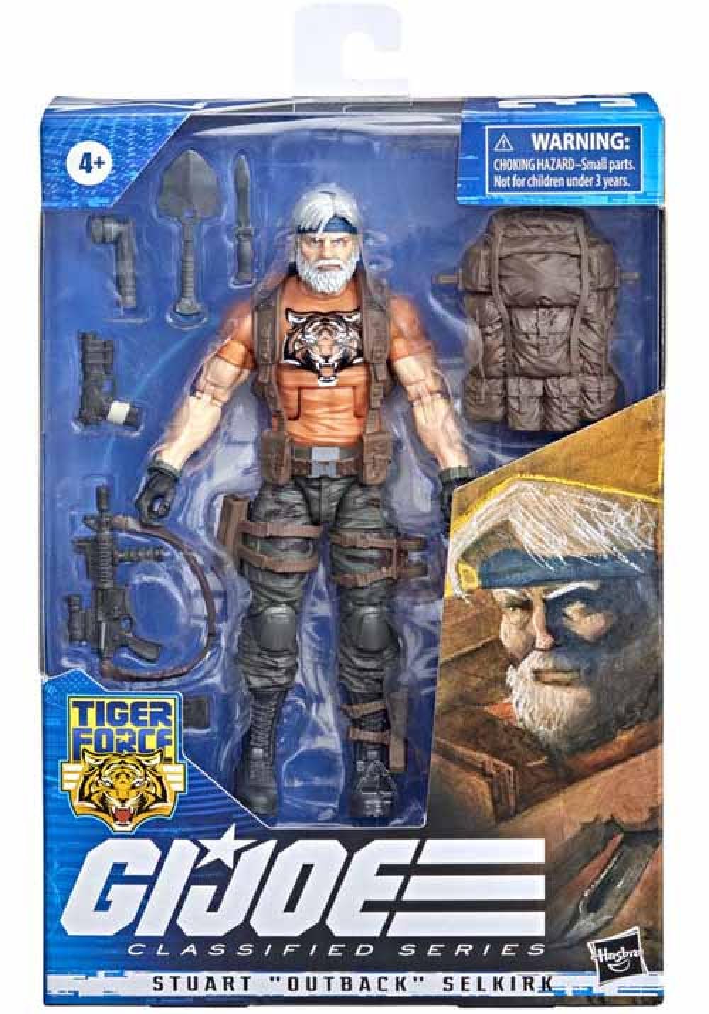 GI JOE CLASSIFIED OUTBACK TIGER FORCE 6IN AF