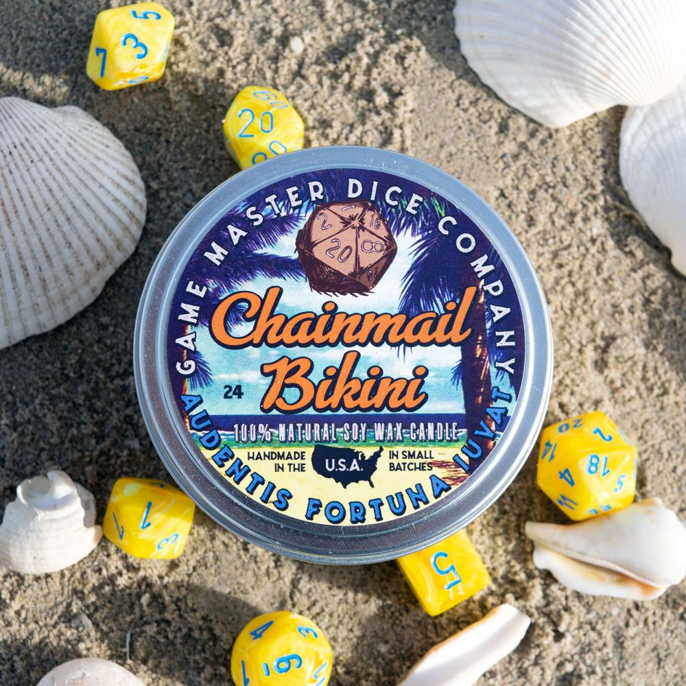Chainmail Bikini Gaming Candle - 8oz