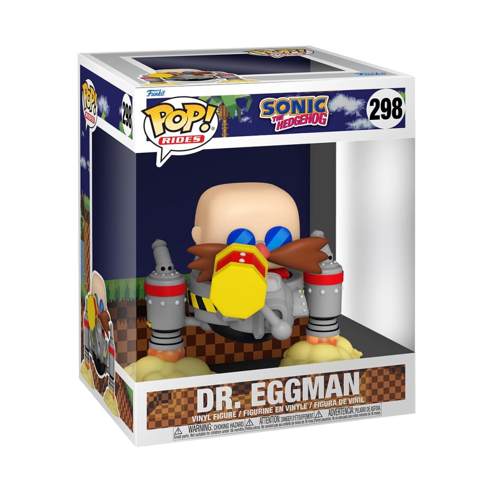 POP LARGE GAMES SONIC DR EGGMAN VINYL FIG