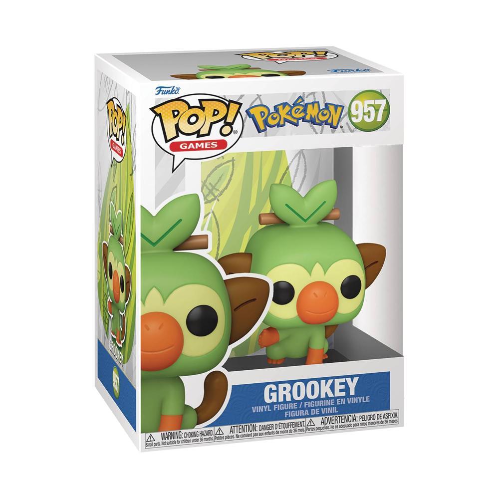 POP GAMES POKEMON GROOKEY VIN FIG