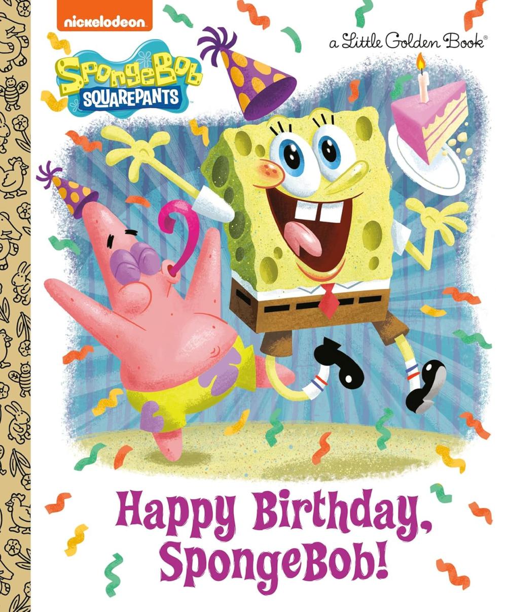 SPONGEBOB HAPPY BIRTHDAY LITTLE GOLDEN BOOK HC