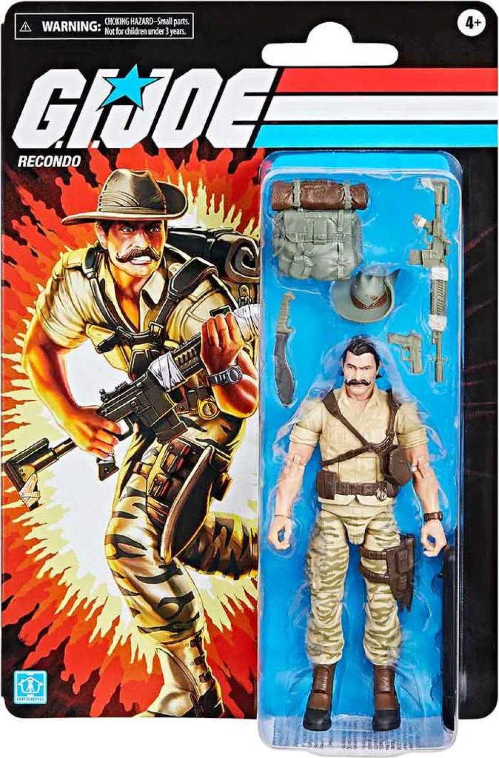 GI JOE RETRO CLASSIFIED RECONDO 6IN AF