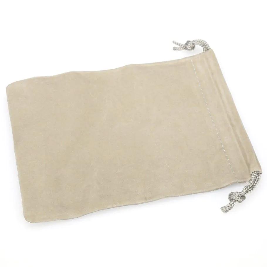 CHX Velour Dice Bag: Small Grey