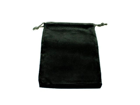 CHX Velour Dice Bag: Small Black