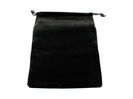 CHX Velour Dice Bag: Large Black