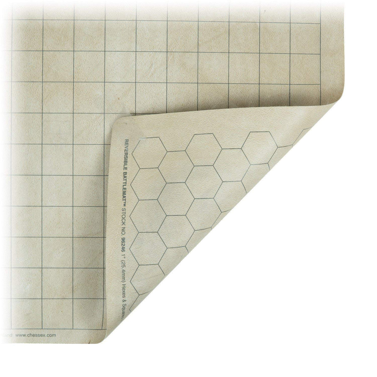 CHX Mat - Battlemat Reversible 1-inch Square / Hex