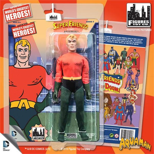 SUPER FRIENDS RETRO AQUAMAN S2 8IN AF