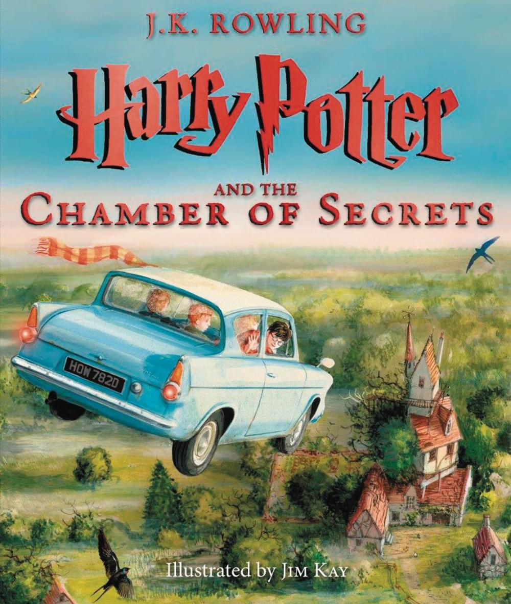 HARRY POTTER & CHAMBER OF SECRETS ILLUSTRATED HC ED