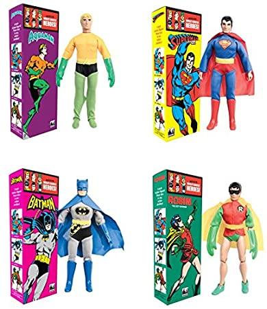 SOLID BOX RETRO MEGO SET EC EXCLUSIVE AQUAMAN BATMAN ROBIN SUPERMAN AF - EMERALD CITY