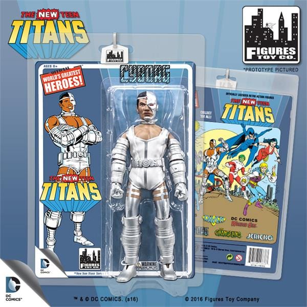 DC RETRO CYBORG TEEN TITANS 8IN AF S1