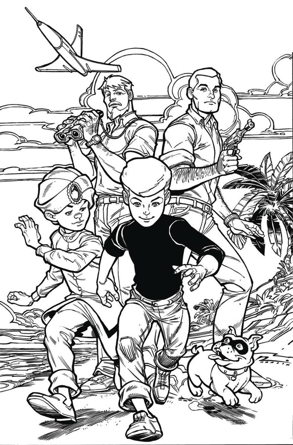 JONNY QUEST #1 CVR T 1:40 HARDIN LINE ART VIR CVR 1:40 INCV