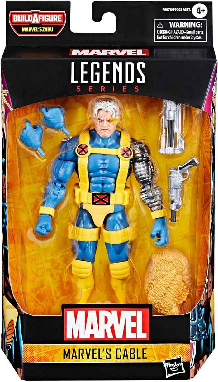 MARVEL LEGENDS NEW CABLE AF - ZABU BAF