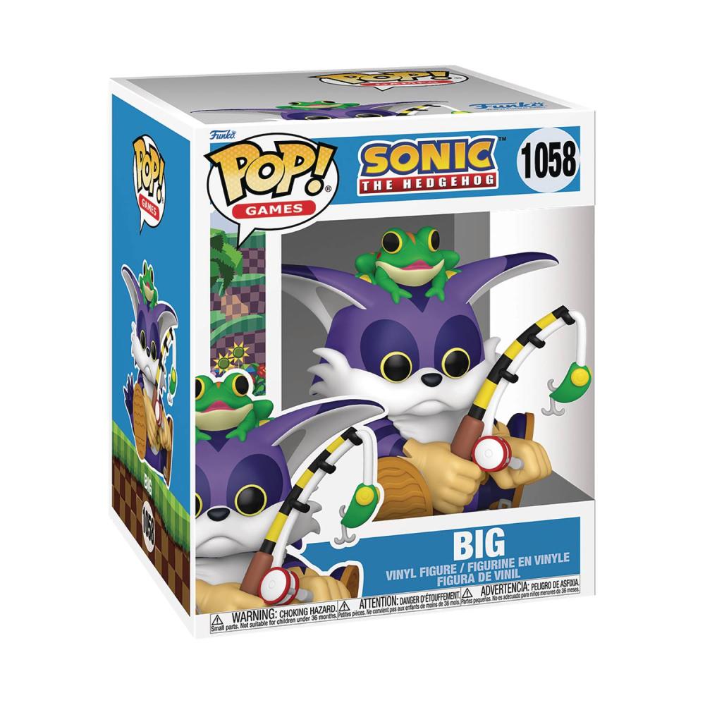 POP LARGE GAMES SONIC THE HEDGEHOG BIG THE CAT VIN FIG