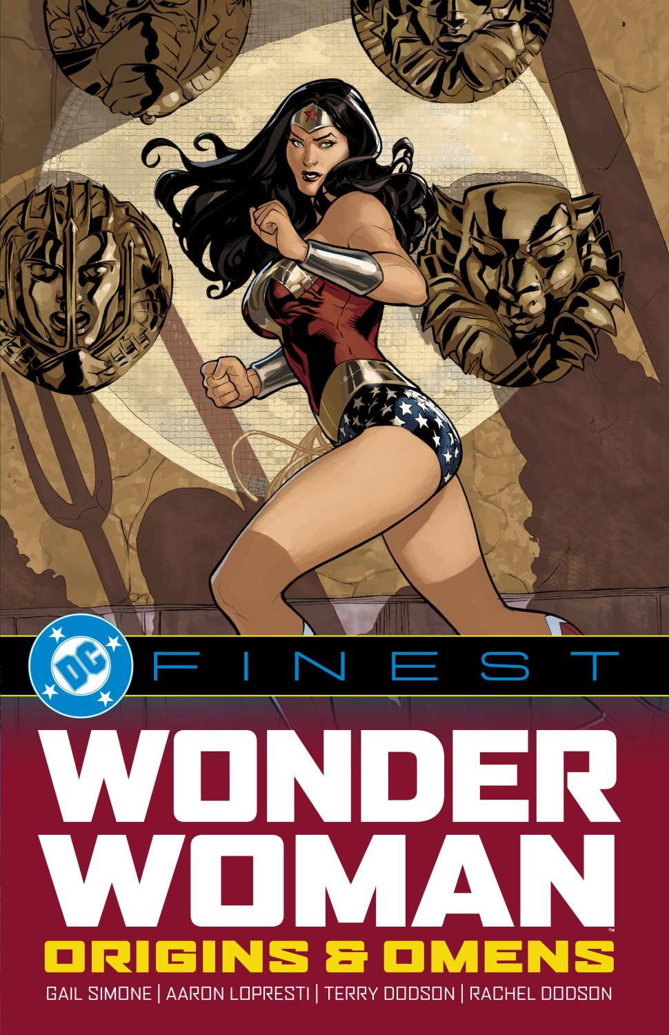 DC FINEST WONDER WOMAN ORIGINS AND OMENS TP