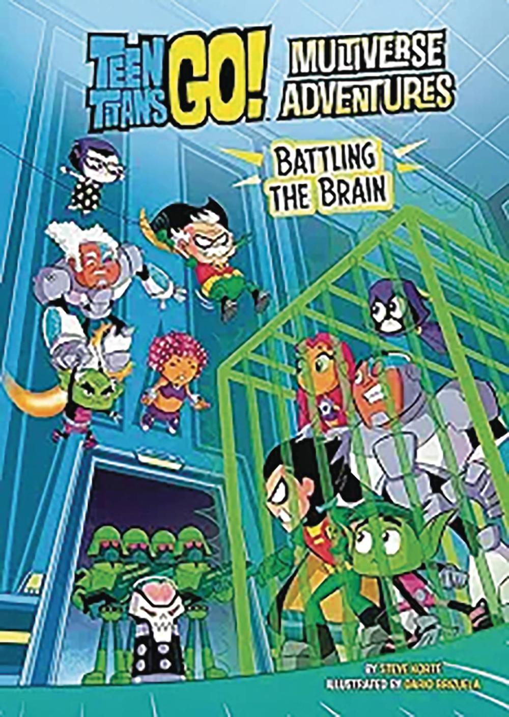 TEEN TITANS GO SC BATTLING THE BRAIN