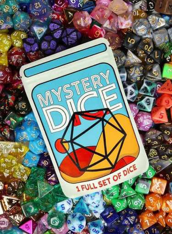1985 Mystery Dice - Standard 7 Dice Set