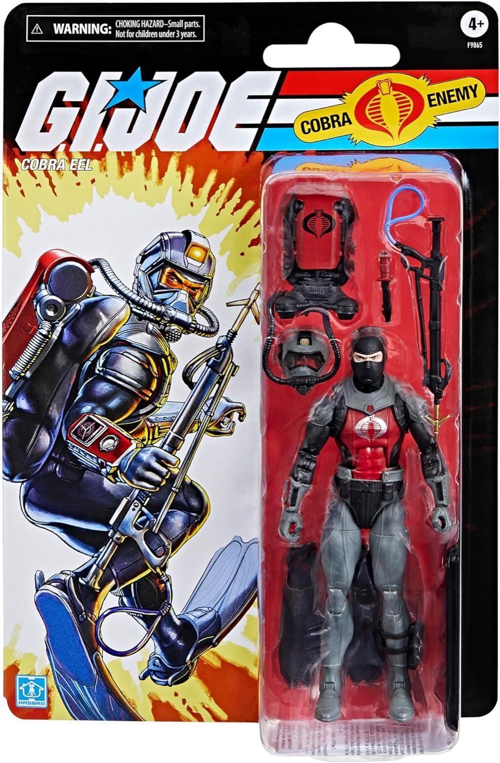GI JOE RETRO CLASSIFIED EEL 6IN AF