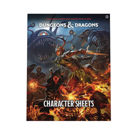 Dungeons & Dragons RPG 5E: Character Sheets 2024 DANDD