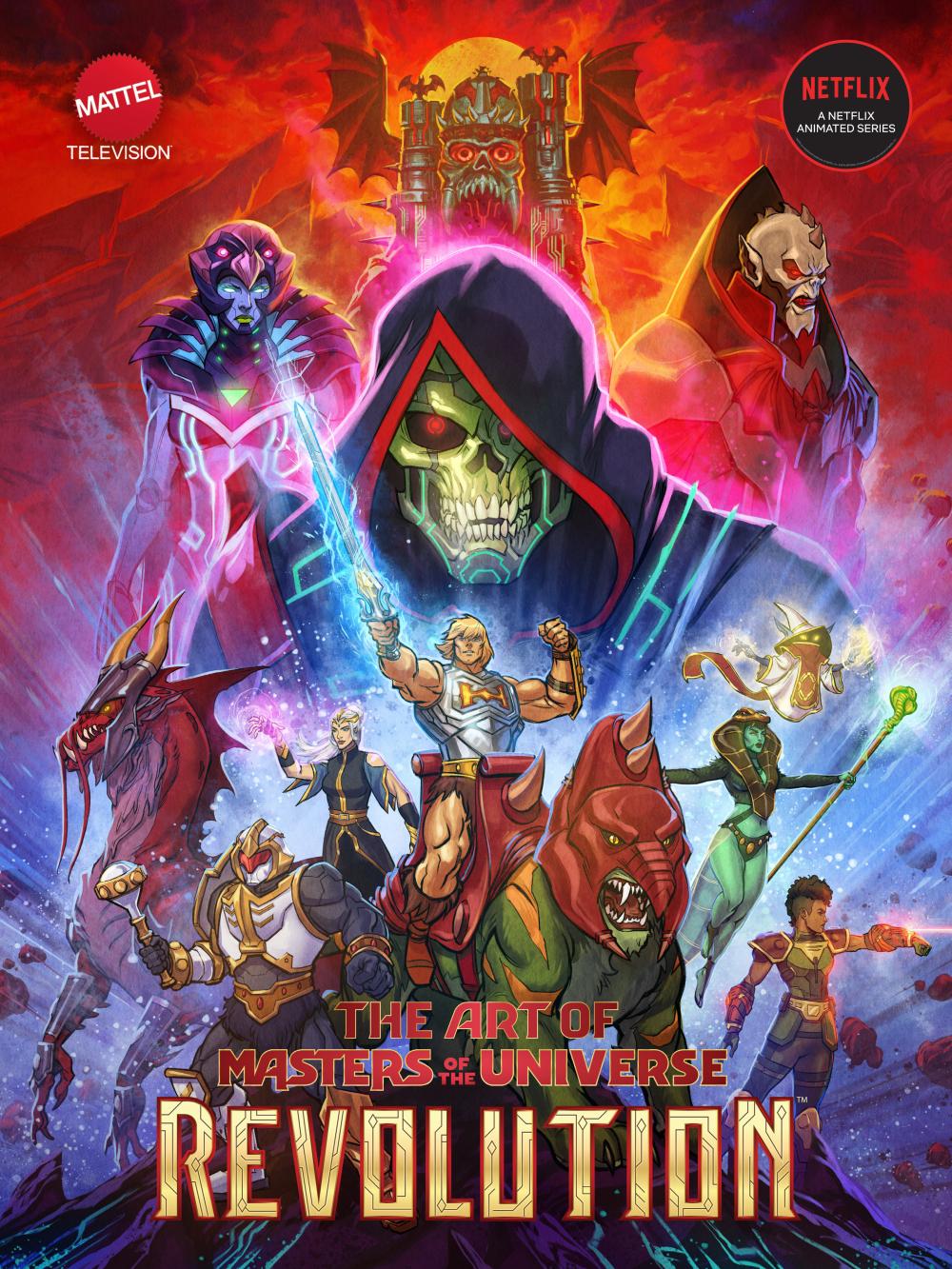 ART OF MASTERS OF THE UNIVERSE REVOLUTION HC