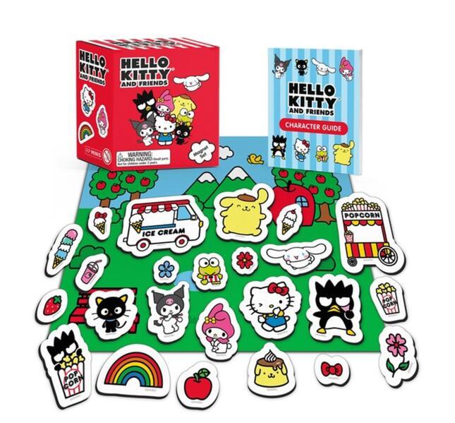 BOOK KIT HELLO KITTY & FRIENDS MAGNET SET