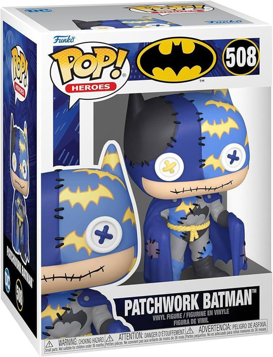 POP DC PATCHWORK BATMAN VINYL FIG