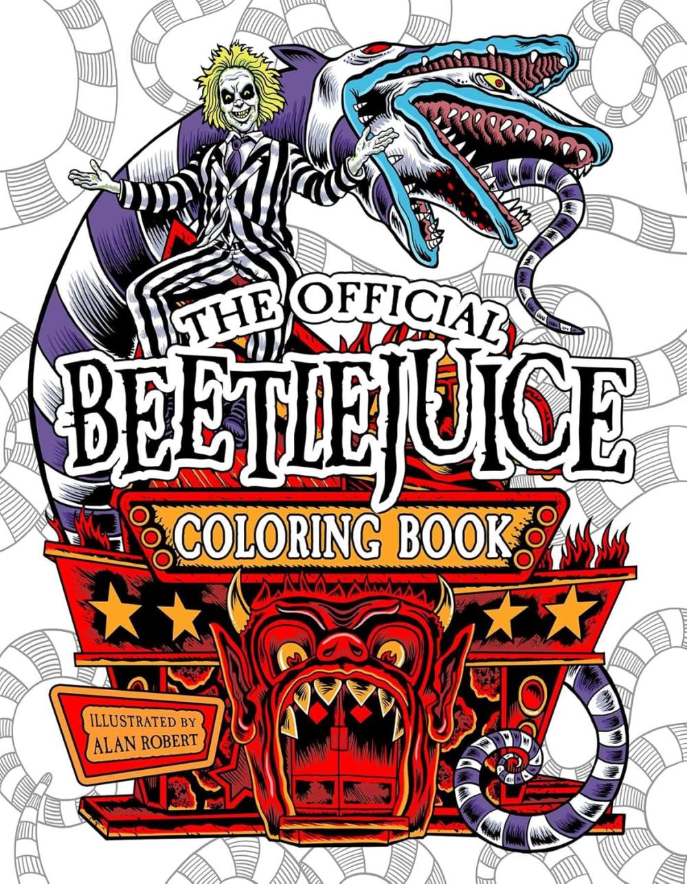 BEETLEJUICE THE OFFICIAL COLORING BOOK