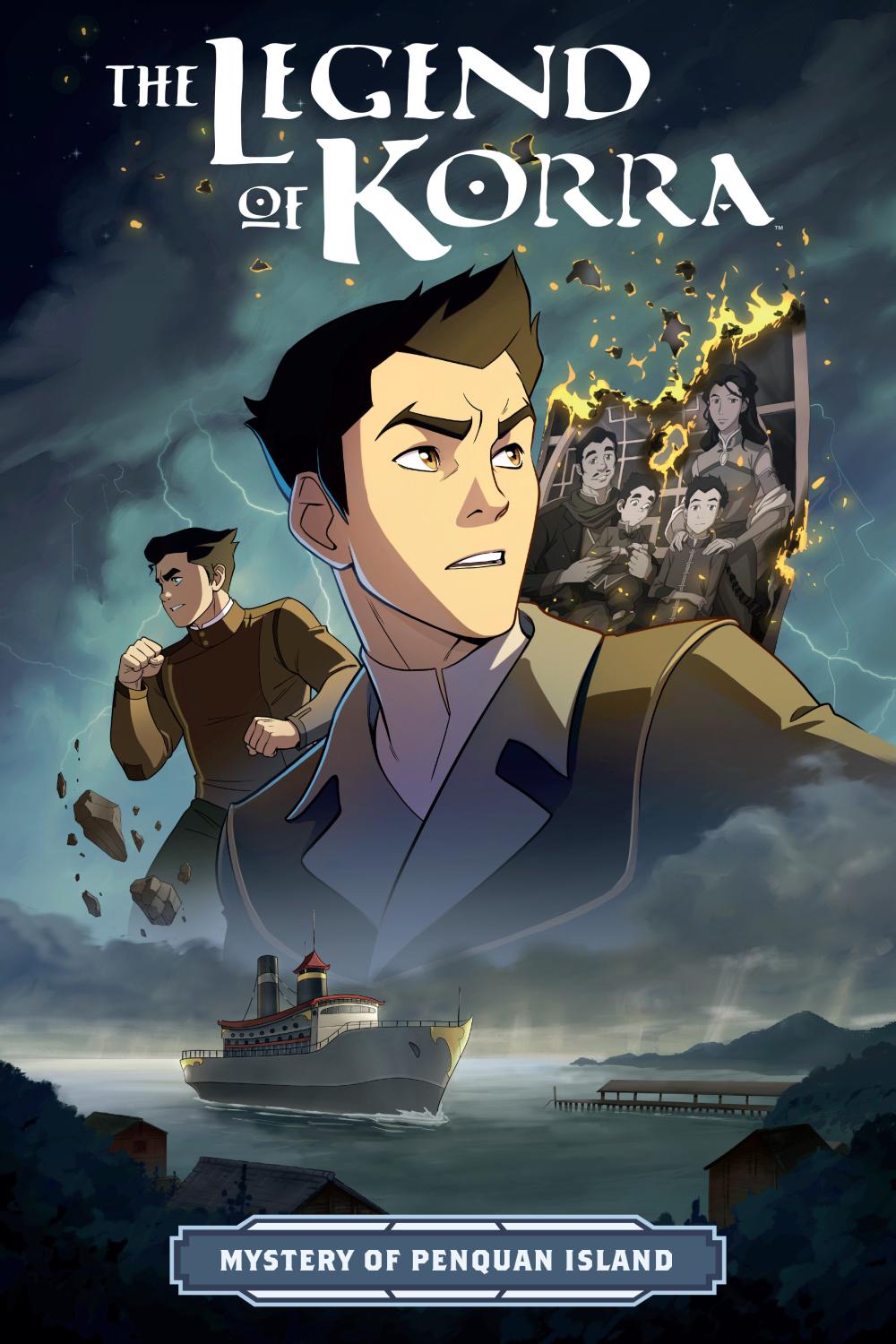 LEGEND OF KORRA MYSTERY OF PENQUAN ISLAND TP