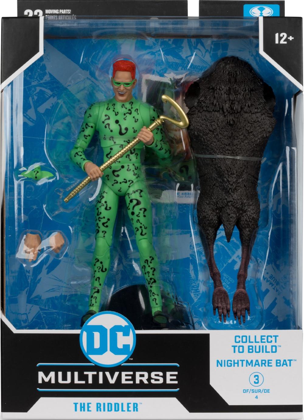 DC MULTIVERSE RIDDLER BATMAN FOREVER MCFARLANE NIGHTMARE BAT BAF AF