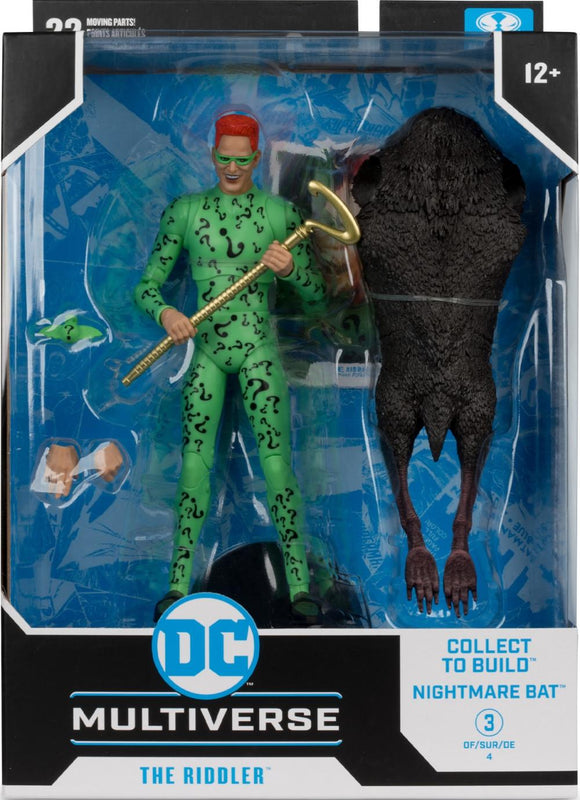DC MULTIVERSE RIDDLER BATMAN FOREVER MCFARLANE NIGHTMARE BAT BAF AF