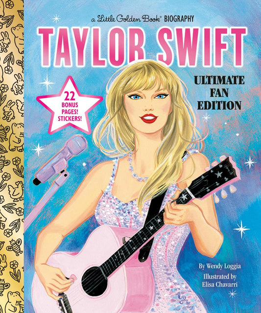 TAYLOR SWIFT ULTIMATE FAN EDITION LITTLE GOLDEN BOOK BIOGRAPHY HC