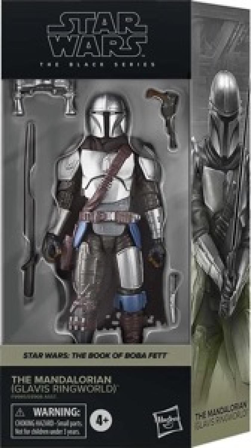 SW BLACK 6 INCH MANDALORIAN GLAVIS AF
