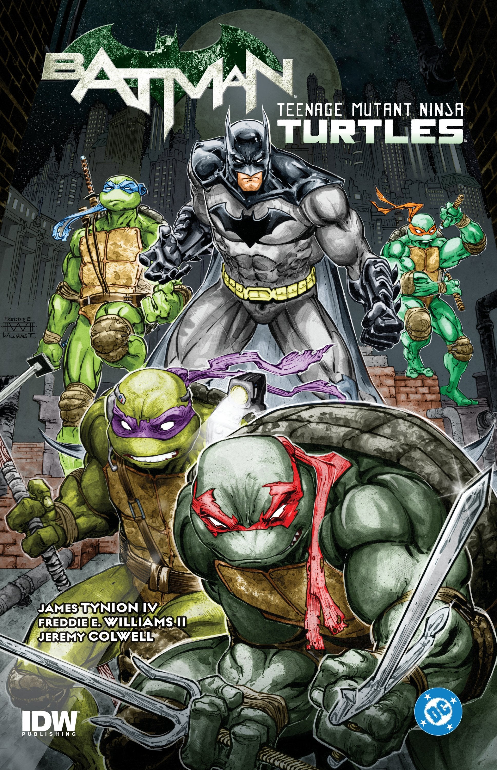 BATMAN TEENAGE MUTANT NINJA TURTLES TP VOL 01  TMNT