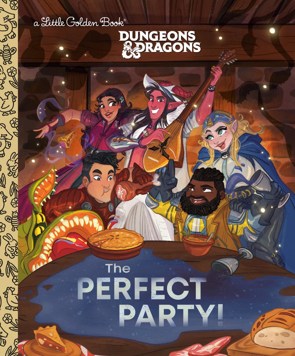 DANDD PERFECT PARTY LITTLE GOLDEN BOOK HC