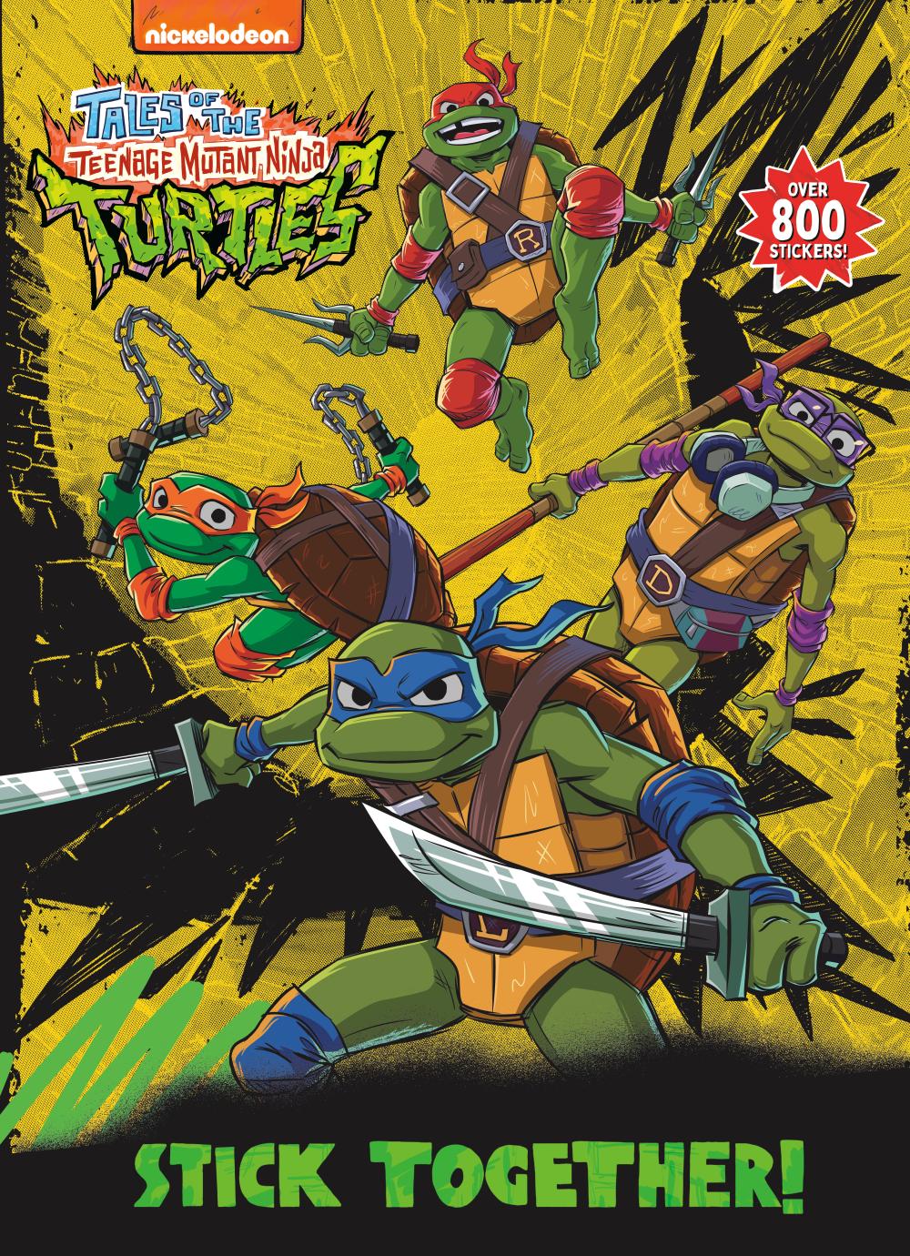 TALES OF TMNT STICK TOGETHER STICKER BOOK