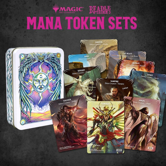 MTG: Token Set- White Mana Metal Token Set