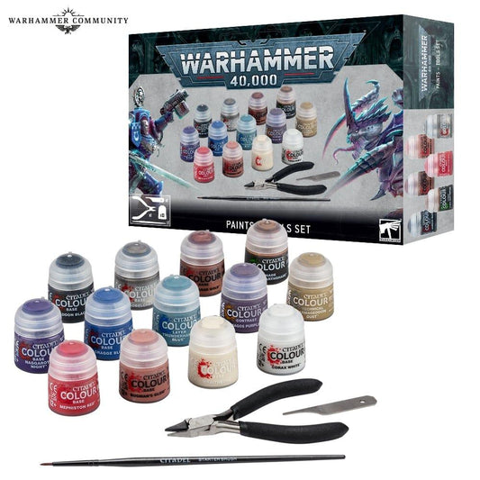 Warhammer 40K: Paints and Tools Set