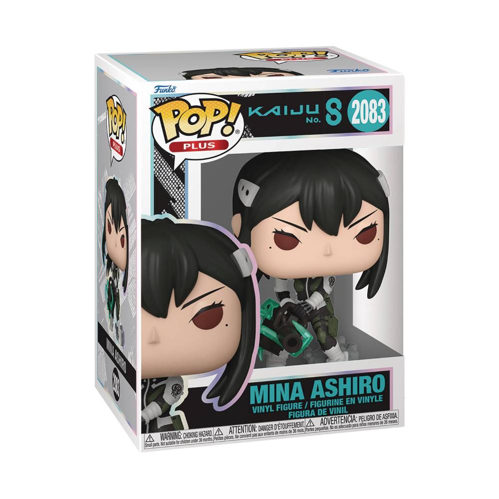 POP ANIMATION KAIJU NO 8 MINA ASHIRO PLUS VIN FIG