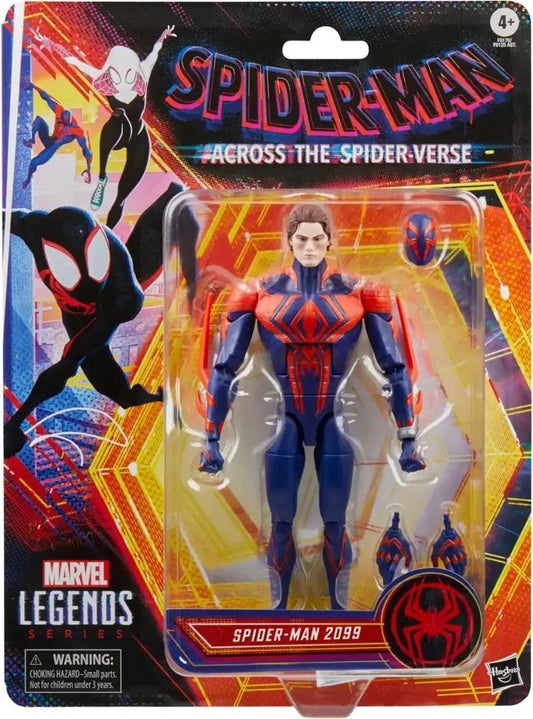 MARVEL LEGENDS RETRO NEW SPIDER MAN 2099 UNMASKED ATSV AF