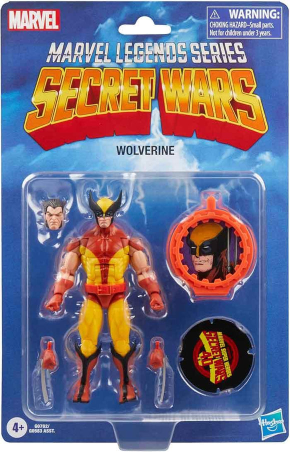 MARVEL LEGENDS RETRO NEW WOLVERINE SECRET WARS AF