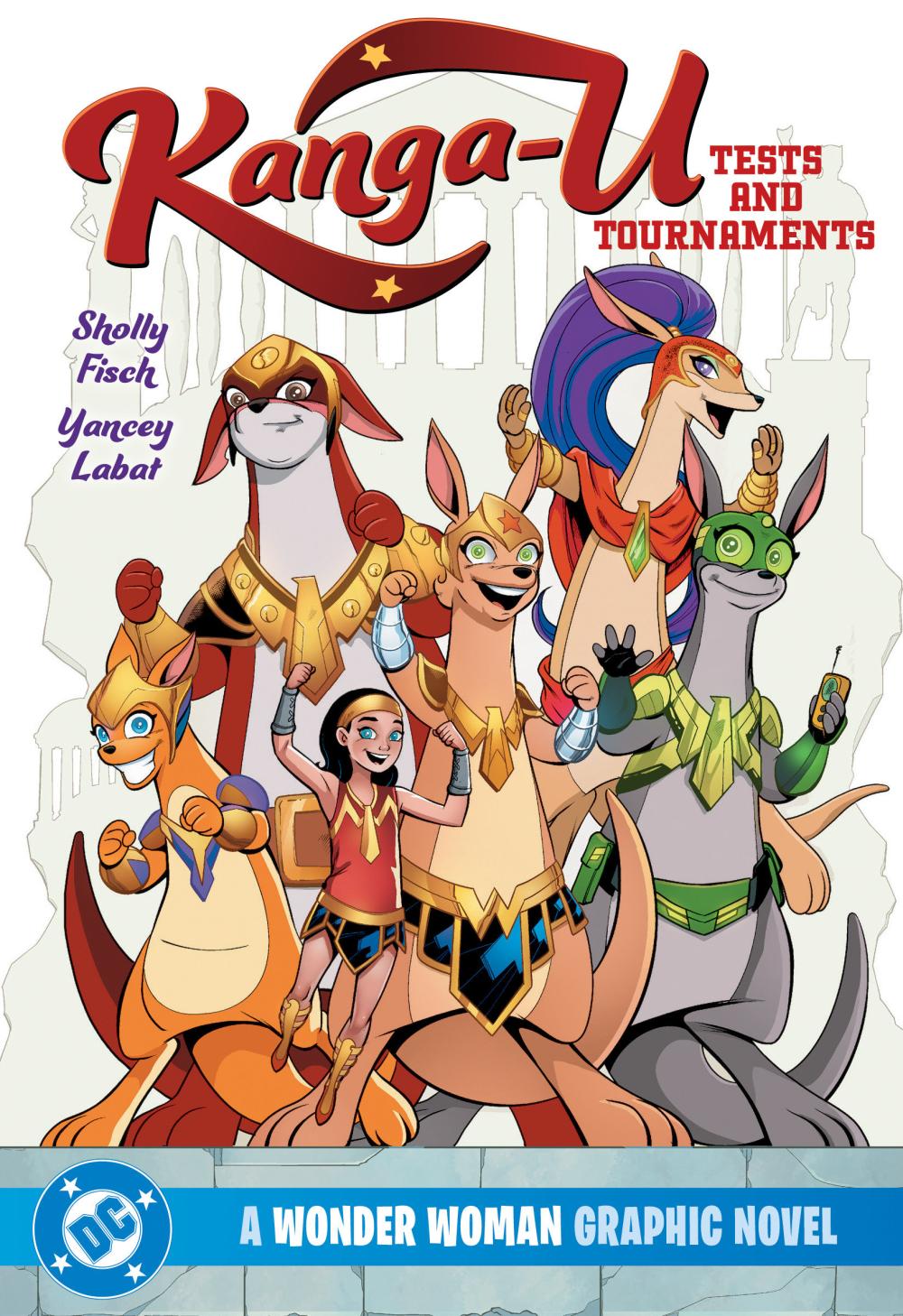 KANGA-U TESTS AND TOURNAMENTS A WONDER WOMAN GRAPHIC NOVEL TP - DC KIDS