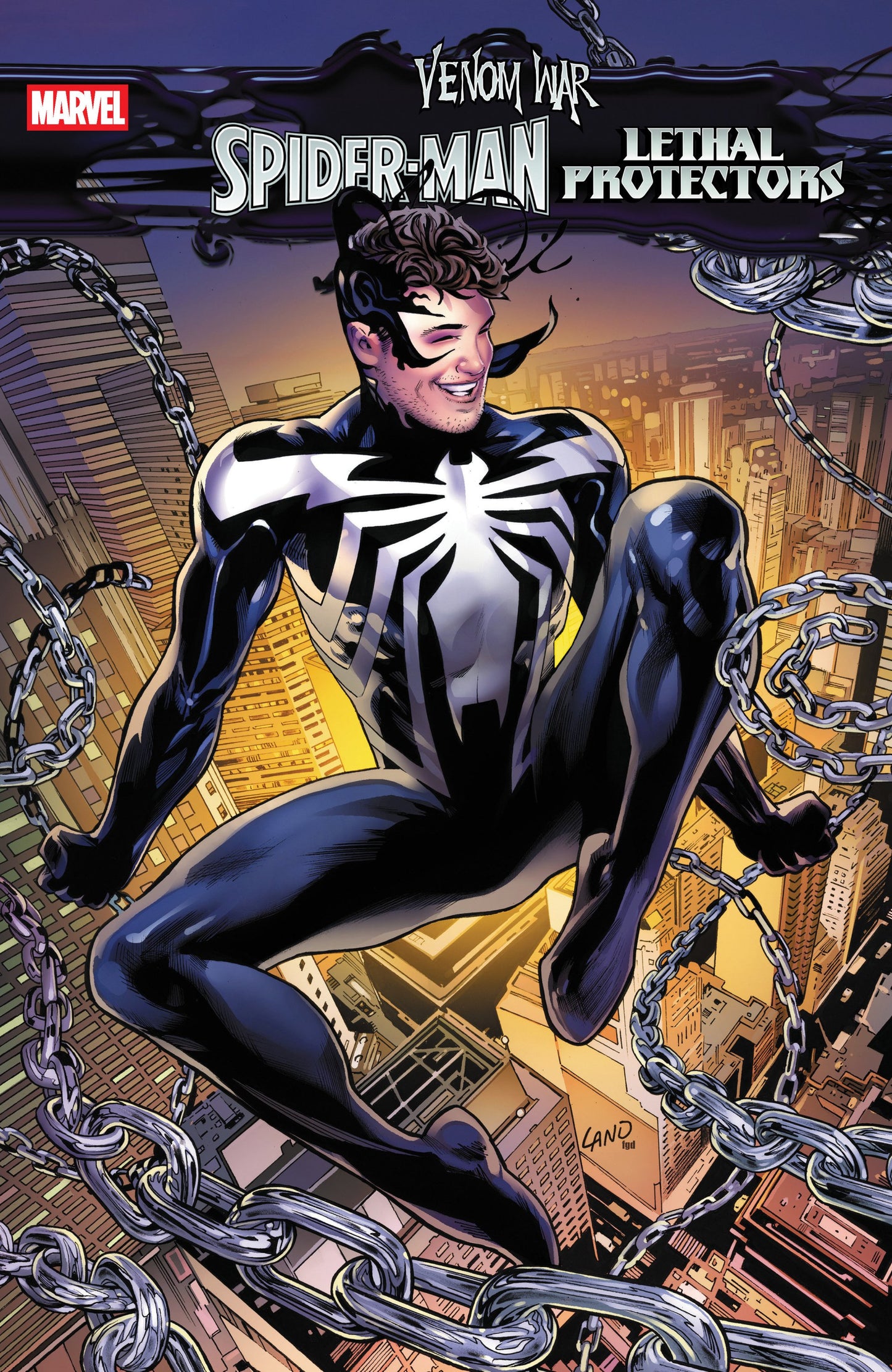 VENOM WAR SPIDER-MAN LETHAL PROTECTORS TP