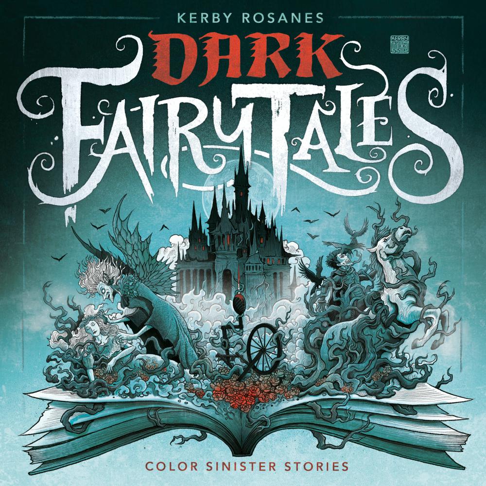 DARK FAIRY TALES COLORING BOOK TP