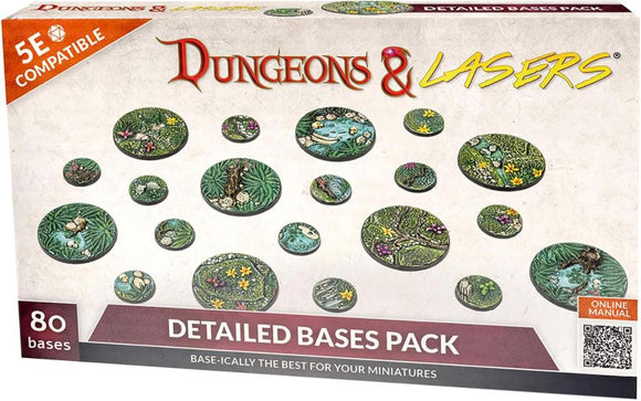 Dungeons & Lasers: Miniatures - Detailed Bases Pack