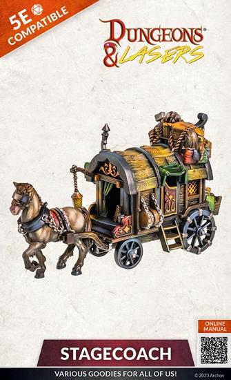 Dungeons & Lasers: Miniatures - Stagecoach