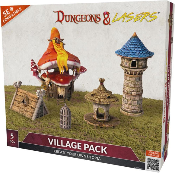 Dungeons & Lasers: Expansion Set - Village Pack