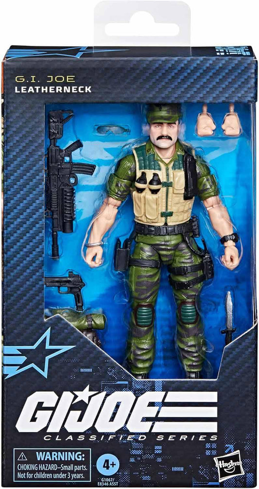 GI JOE CLASSIFIED LEATHERNECK 6IN AF