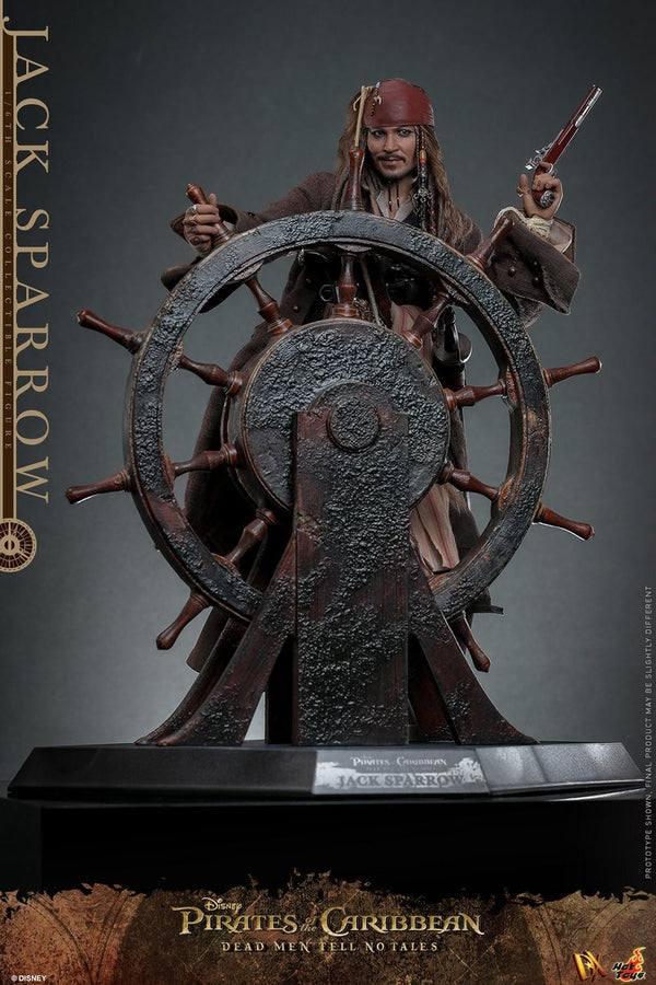 HOT TOYS JACK SPARROW DELUXE PIRATES OF THE CARIBBEAN POTC5 DX38 AF