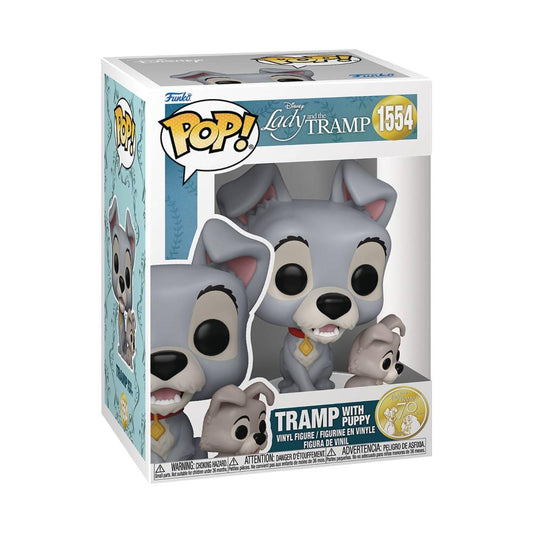 POP DISNEY LADY AND THE TRAMP TRAMP W PUPPY VIN FIG