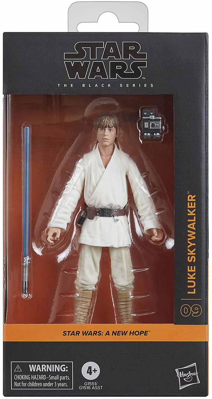 STAR WARS BLACK SERIES SW 6 INCH LUKE SKYWALKER A NEW HOPE ANH AF