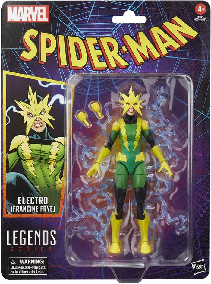 MARVEL LEGENDS RETRO NEW ELECTRO FRANCINE FRYE AF